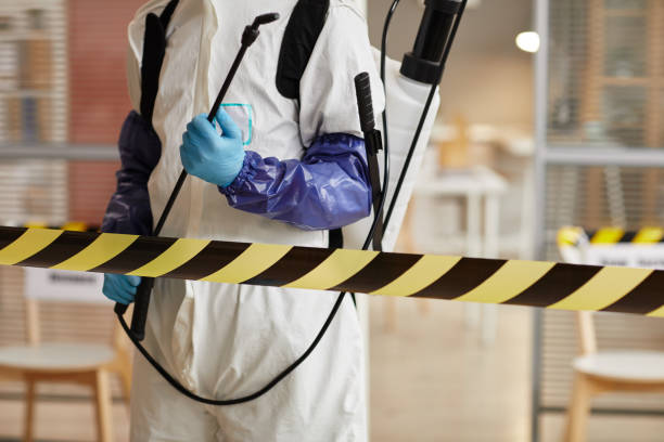 Professional Crime Scene Cleanup technician working in Elmwood Park, NJ